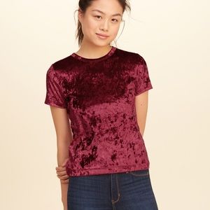 Hollister Velvet T-Shirt